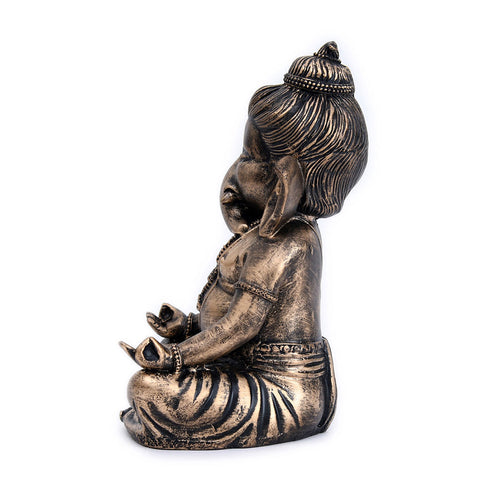 Meditation Pose Ganesha Decor Idol