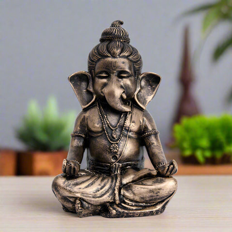 Meditation Pose Ganesha Idol