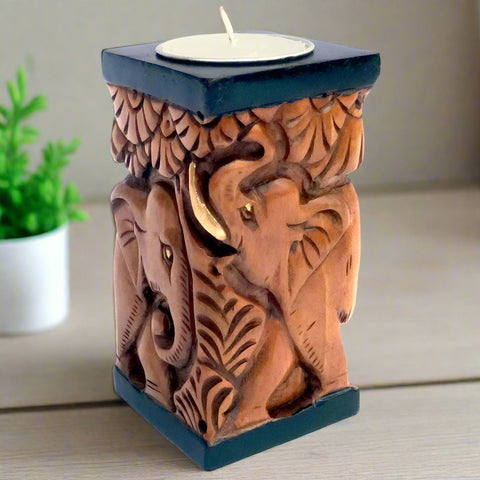 handmade candle holder