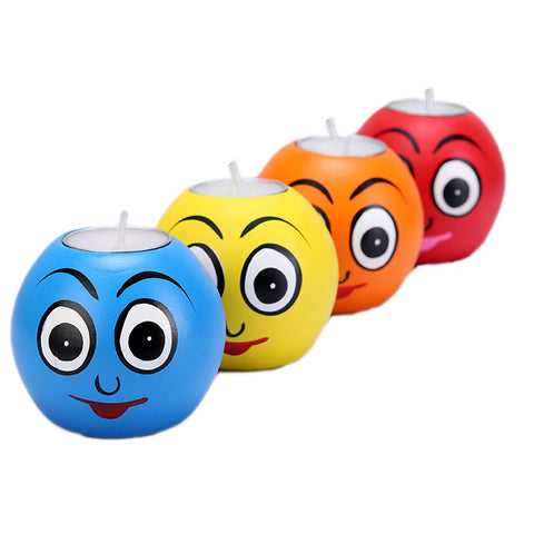 Fun Face Candle Holder