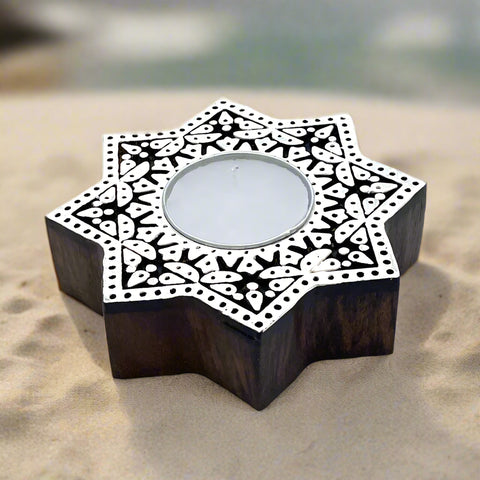 Star Shape Tea Light Holder