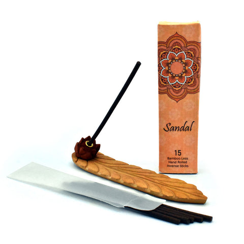 sandal fragrance incense holder 