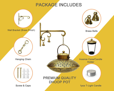 degchi dhoop pot