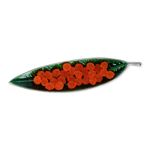 Mango Leaf Shape Design Tray – Elegant Serveware & Tableware