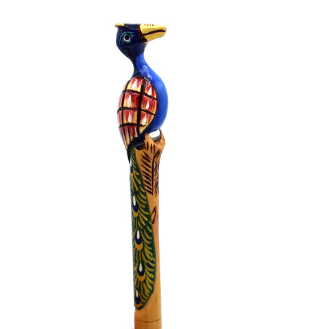 Handcrafted Peacock Pen