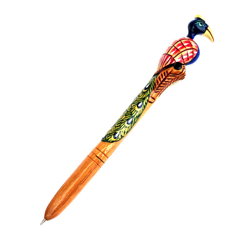 Peacock Shape Signature Pen