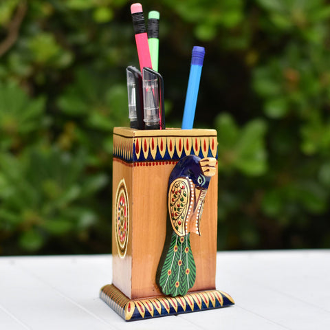 Peacock Share Pen Holder