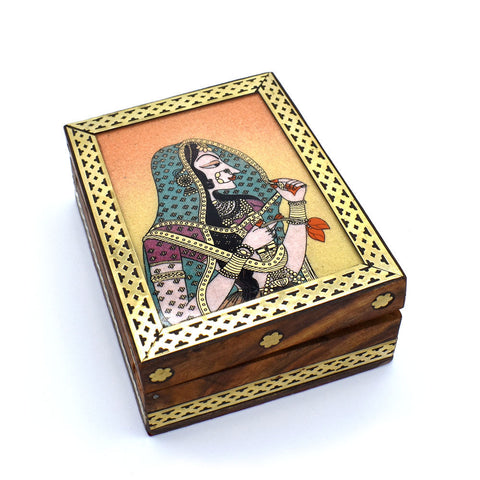 wooden jewellery box