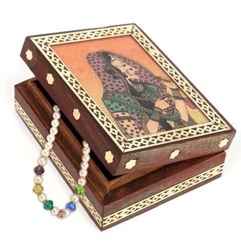 wooden jewellery box for women